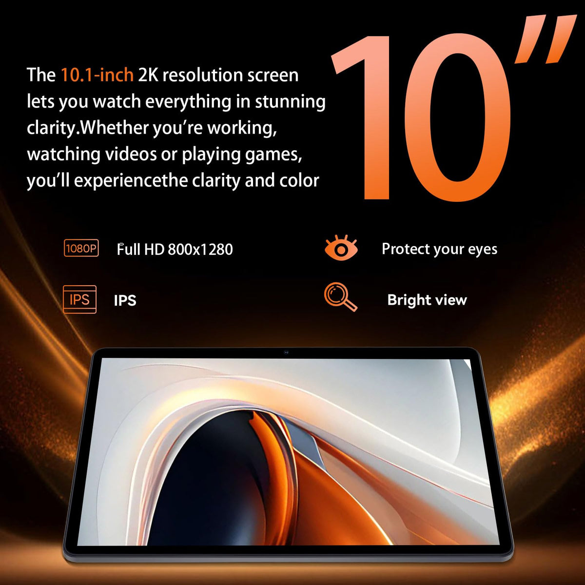 10 Inch Android 16 Tablet 32GB RAM 128GB ROM Q705288