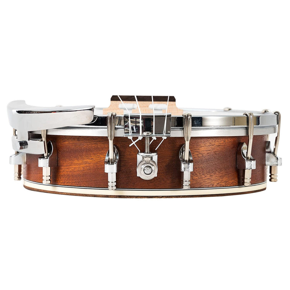 23" Sapele Wood Banjo Ukulele E5129