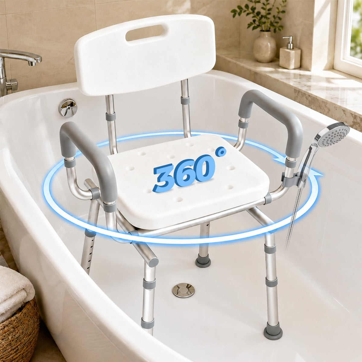 Adjustable Swivel Shower Chair L743050