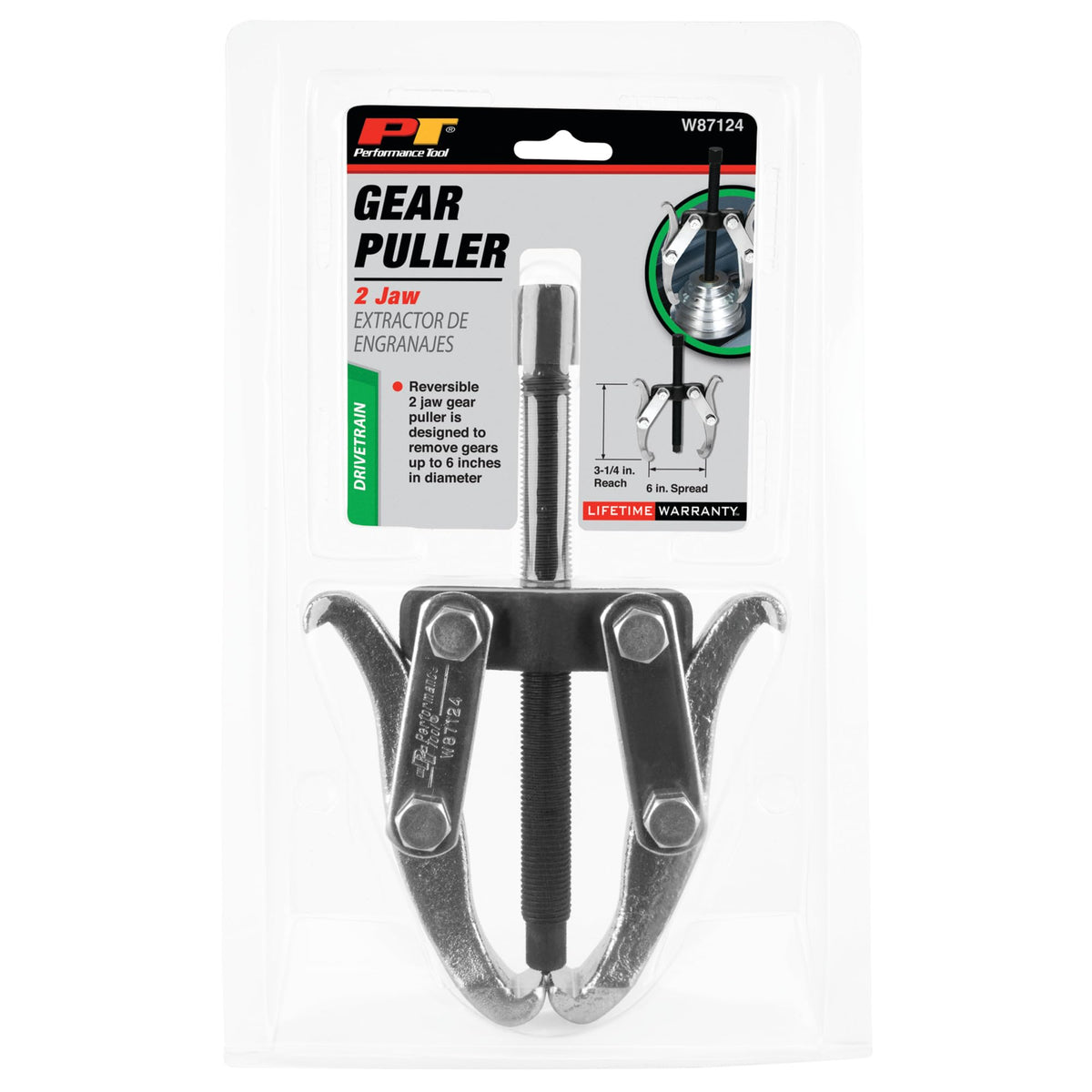 6 in. 2-Jaw Gear Puller A33685