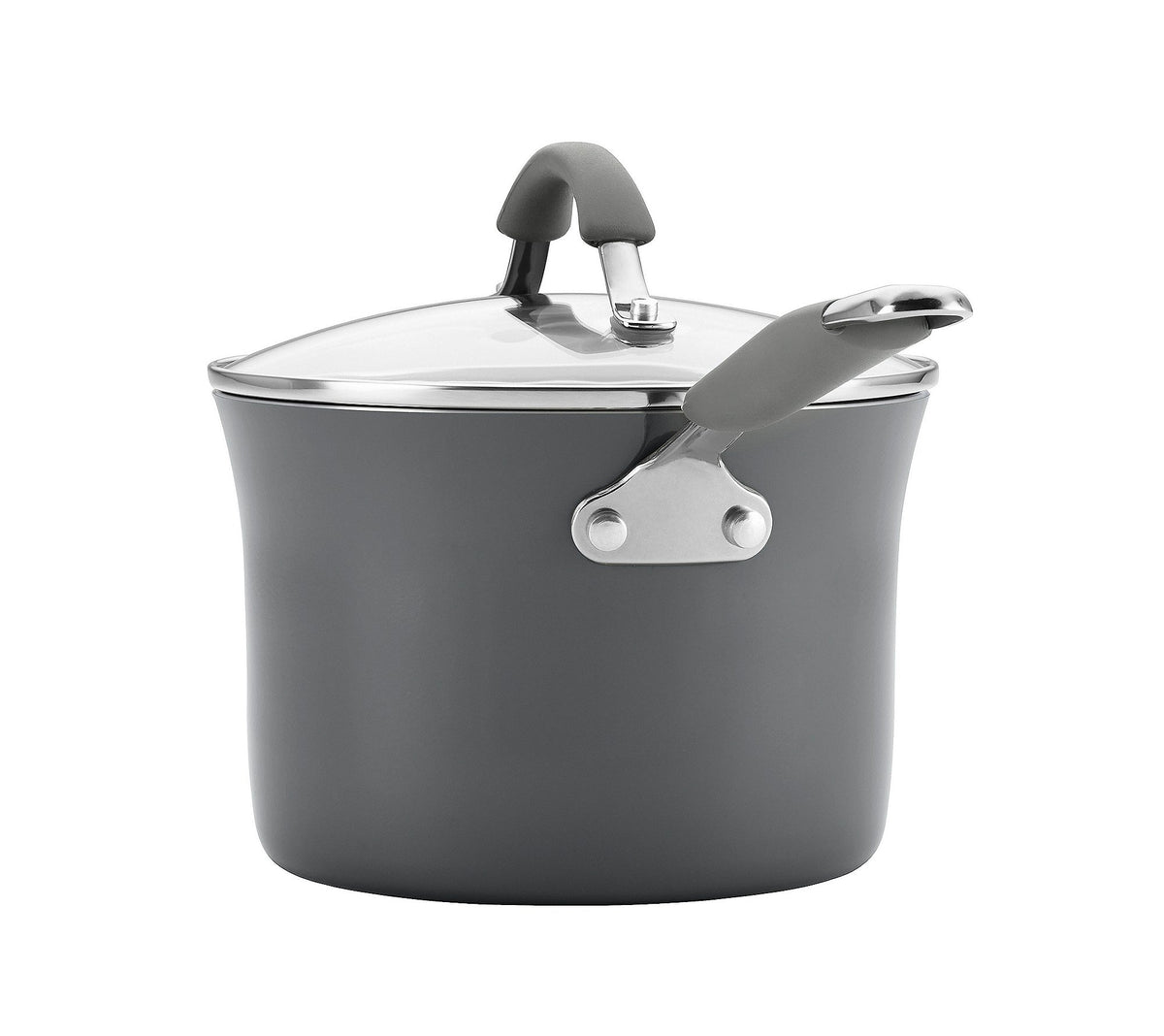 Sea Salt Gray 12-Piece Nonstick Cookware Set U804628