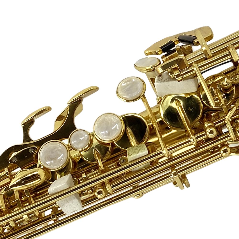 Straight Soprano Saxophone with Case, Mouthpiece, Neck Strap & Accessories A1145