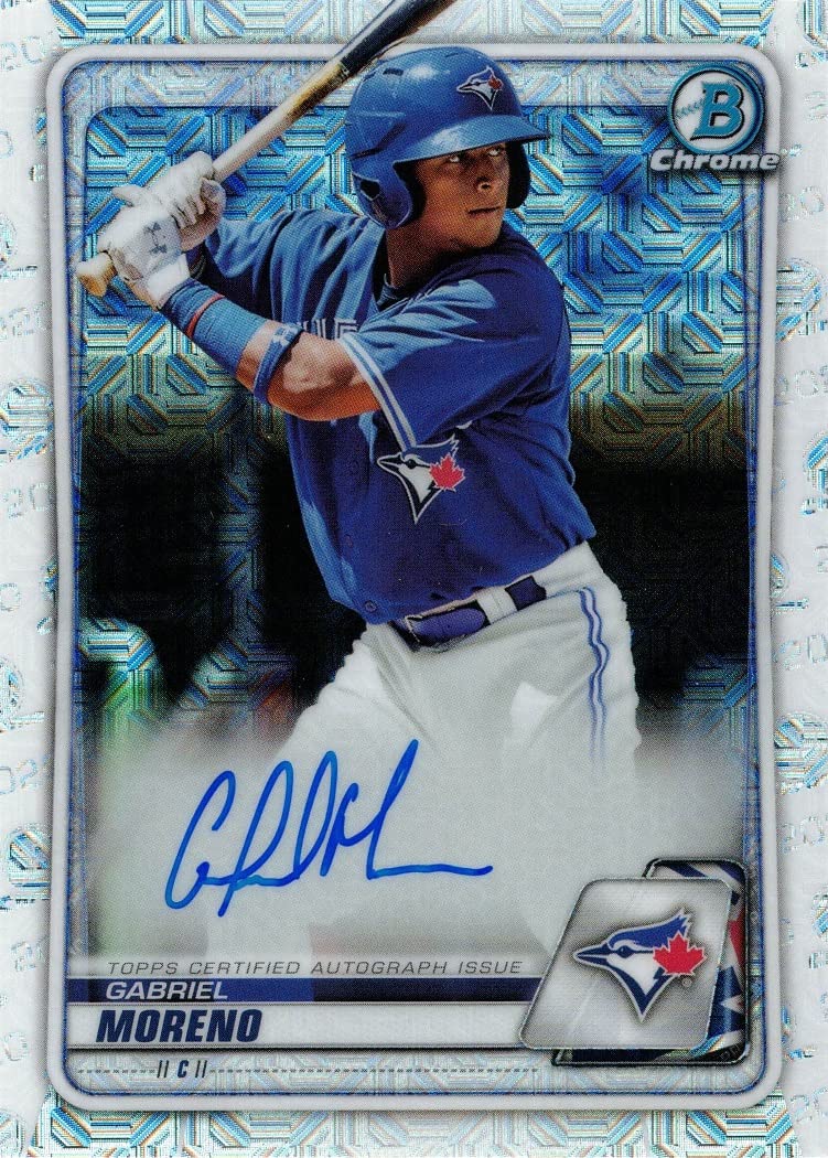 Gabriel Moreno Autograph Pre-Rookie Card F77642