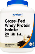 Grass-Fed Whey Protein Isolate Vanilla 5LBS G766