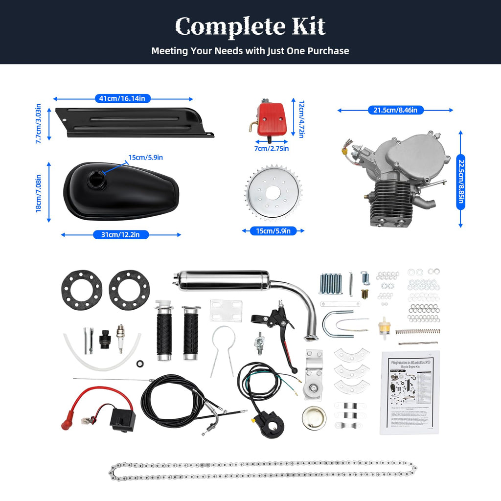 100cc 2 Stroke Bicycle Engine Kit with 36T Sprocket G21791