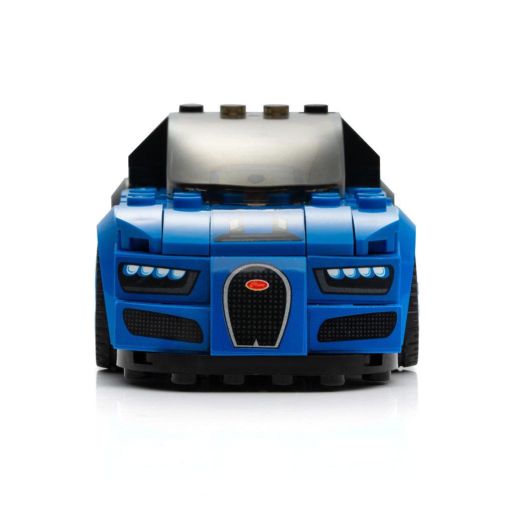Blue 237 Pieces Racing Car Building Block Set M184873