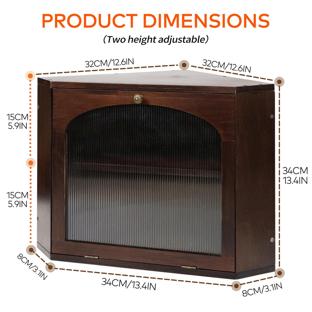 Wood Bread Box N4381