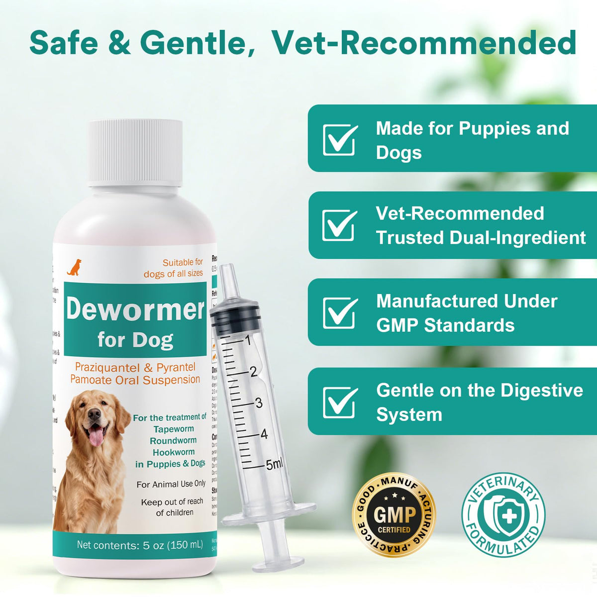 Dogs & Puppies Dewormer G721