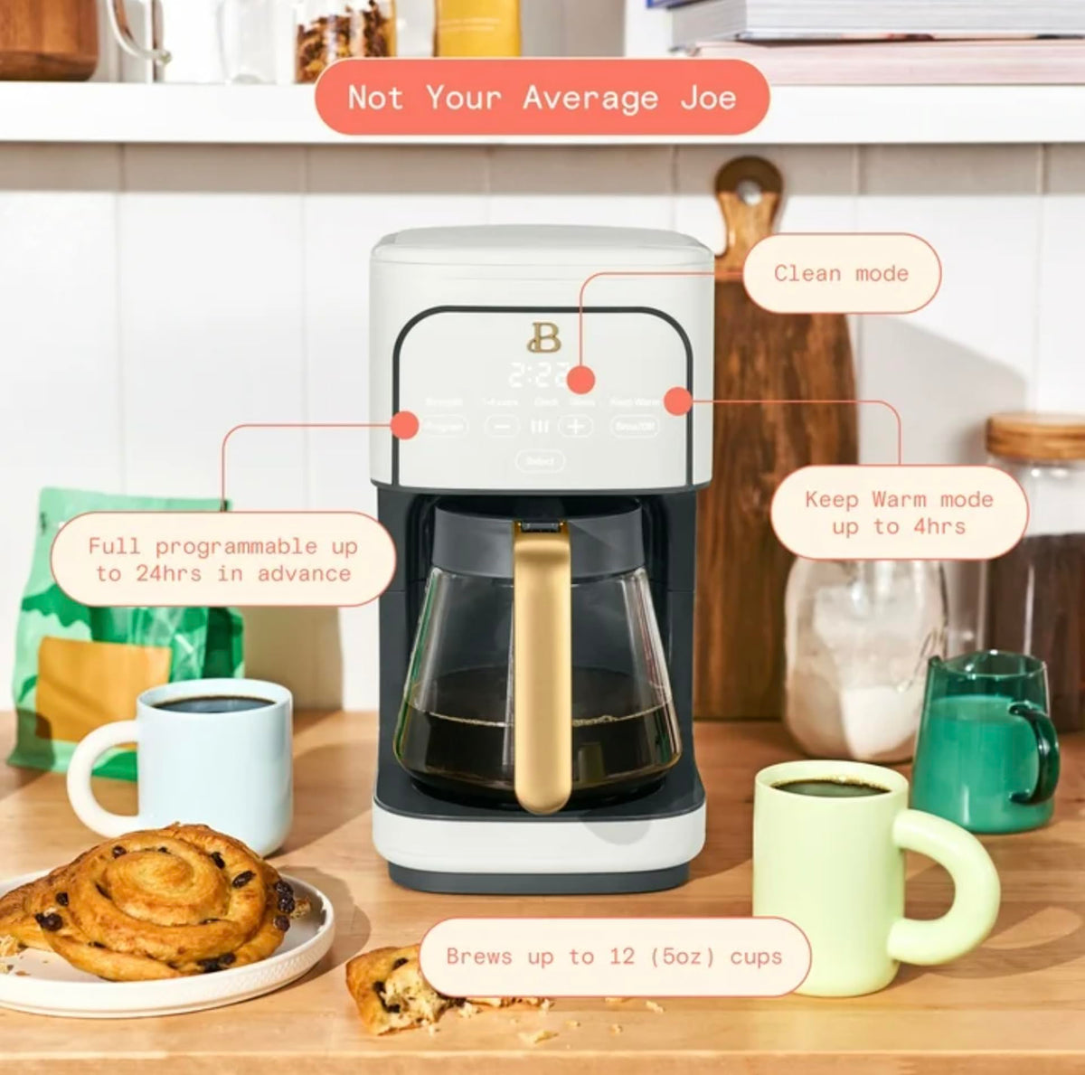12 Cup Programmable Coffee Maker Q753084