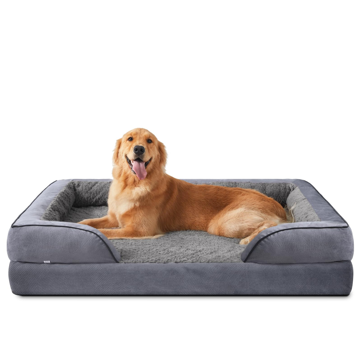 XL Washable Orthopedic Dog Sofa with Egg-Crate Foam C436
