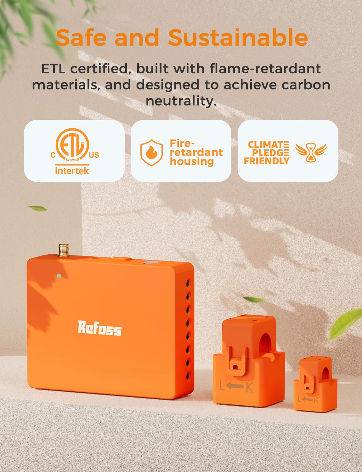 Smart Home Energy Monitor with 16 60A Circuit Sensor D16392
