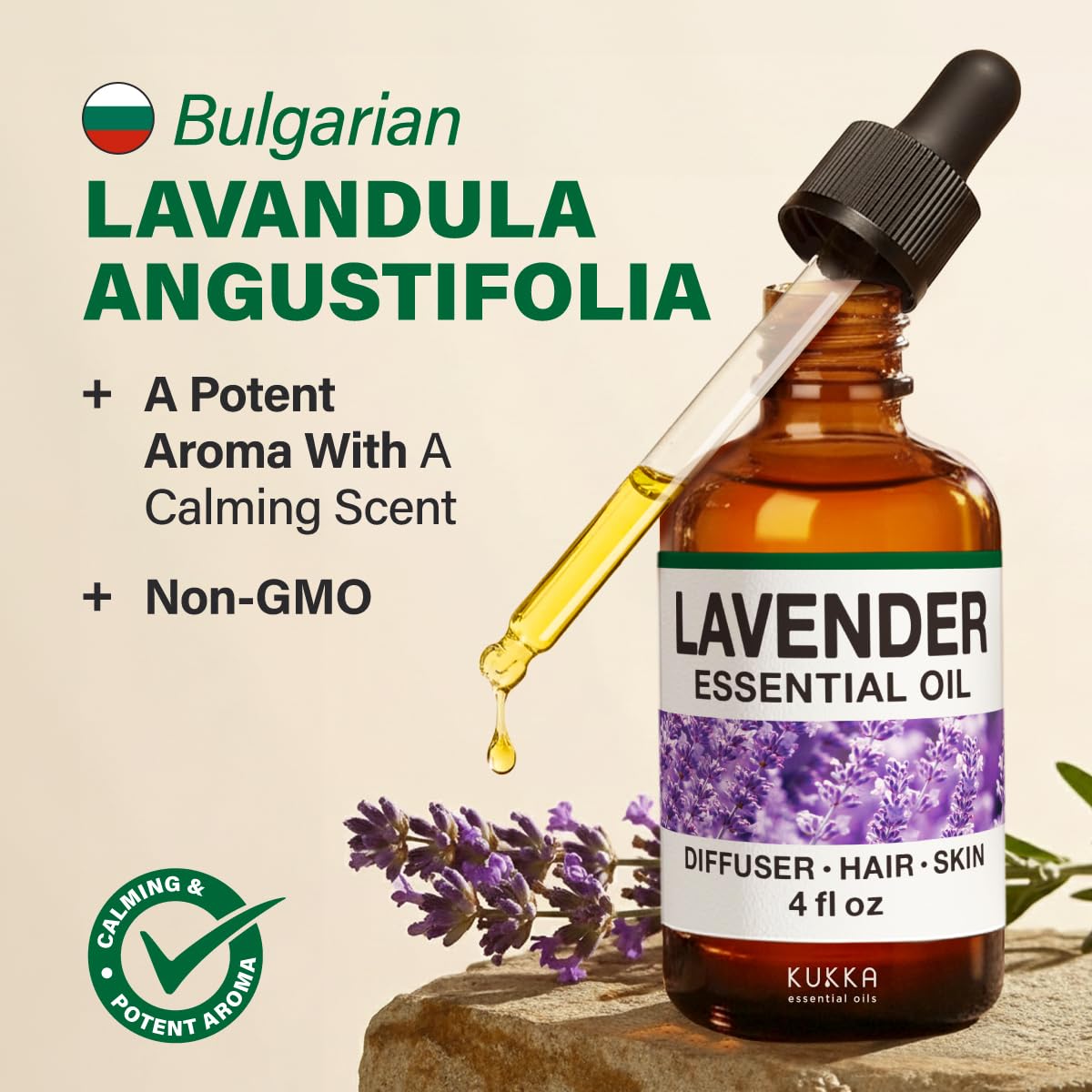 Sandalwood & Lavender Essential Oils Set 2x4 fl oz F458