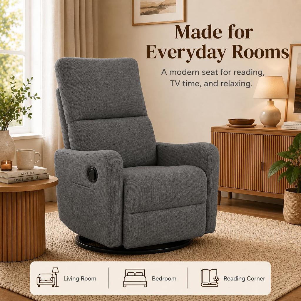 Swivel Rocker Recliner Chair J315602
