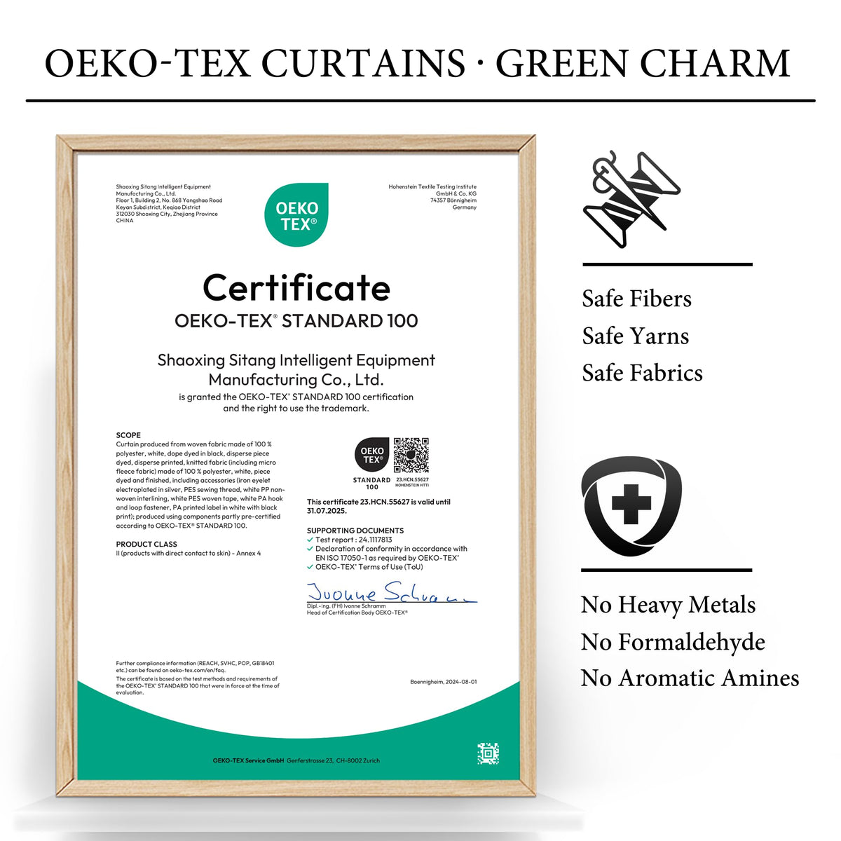 100% Blackout Linen French Door Curtain R865261