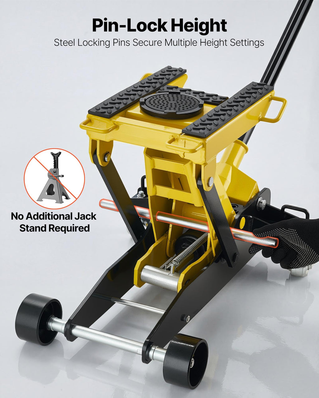 2 Ton Steel Hydraulic Floor Jack I794489