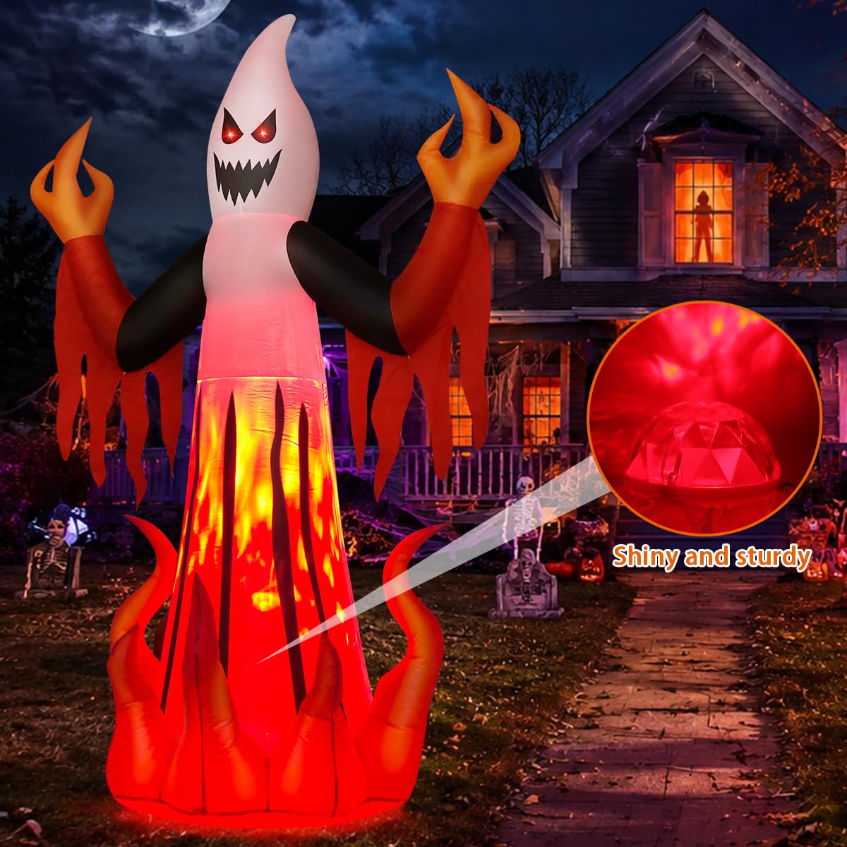 8FT Scary Ghost Inflatable K794