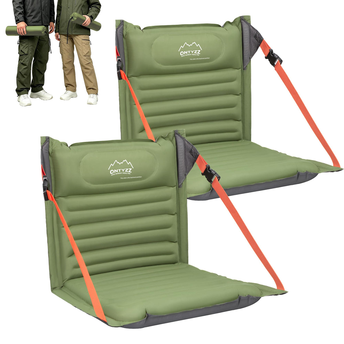 Inflatable Portable Folding Stadium Seat C97592
