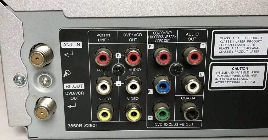 DVD Player & VCR Combo A637