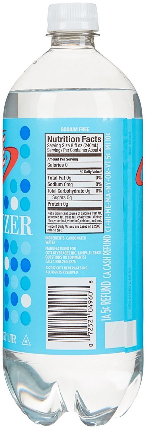 Vintage Seltzer Water 33.8 fl oz 6-Pack U4212