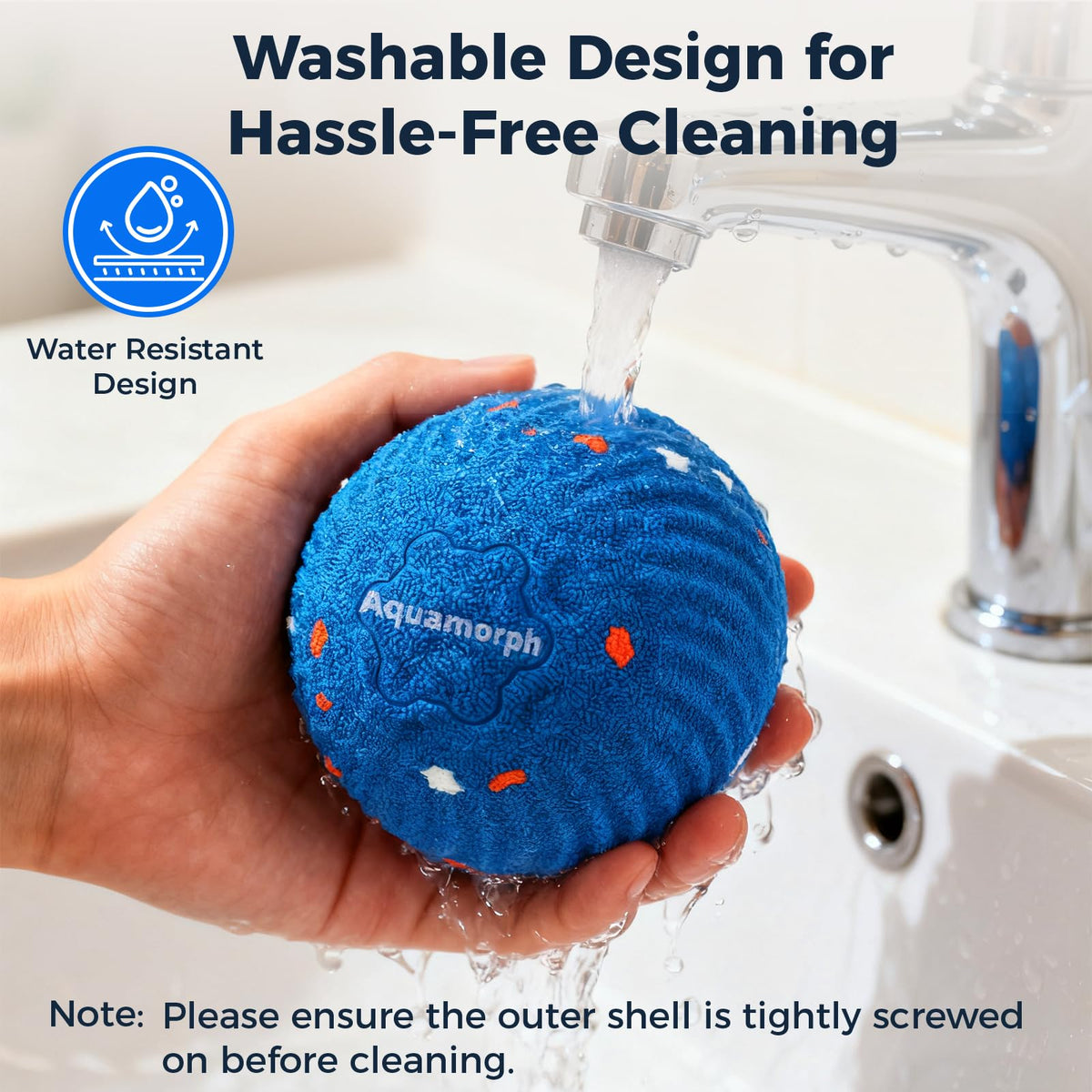 2-Pack Interactive Washable Dog Ball I2165