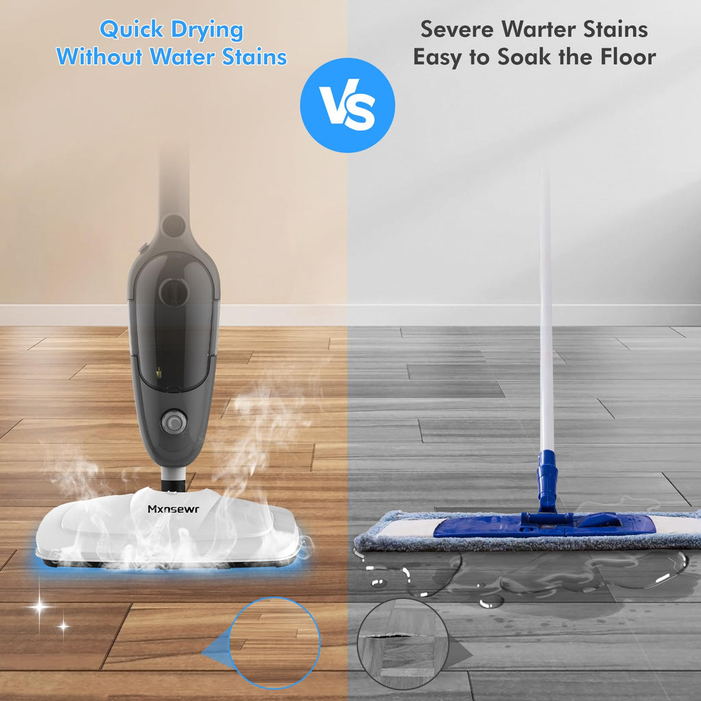 11-in-1 Handheld Detachable Adjustable Steam Mop R5663