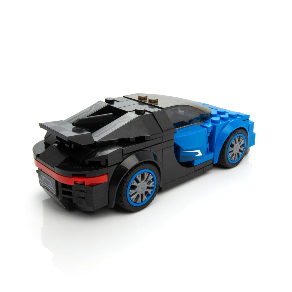 Blue 237 Pieces Racing Car Building Block Set M184873