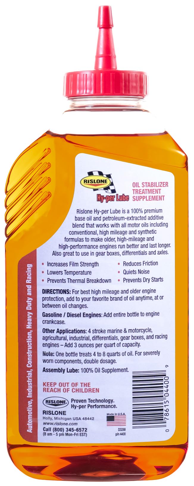 High Mileage Oil Supplement/Stabilizer, 16.9 oz Z690