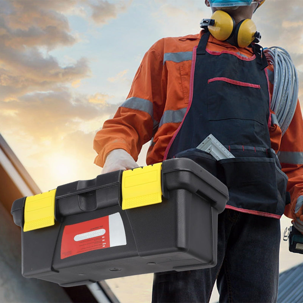10 Inch Plastic Toolbox with 2-Layer Organization D620