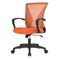 Orange Ergonomic Office Desk Chair with Armrest Z63942