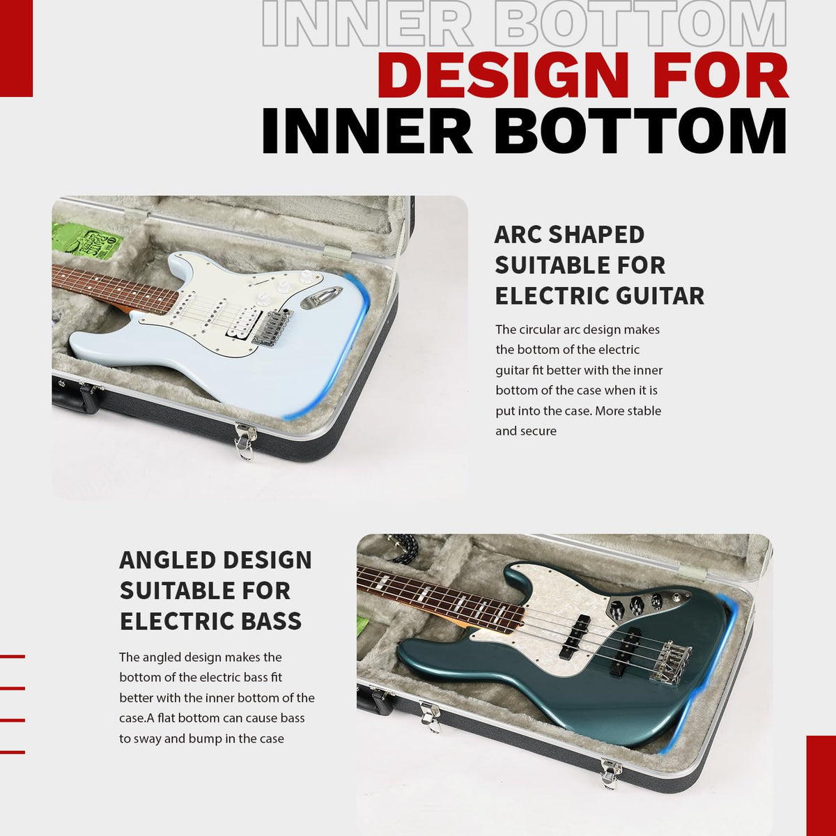 Electric Guitar ABS Hard Case D254789