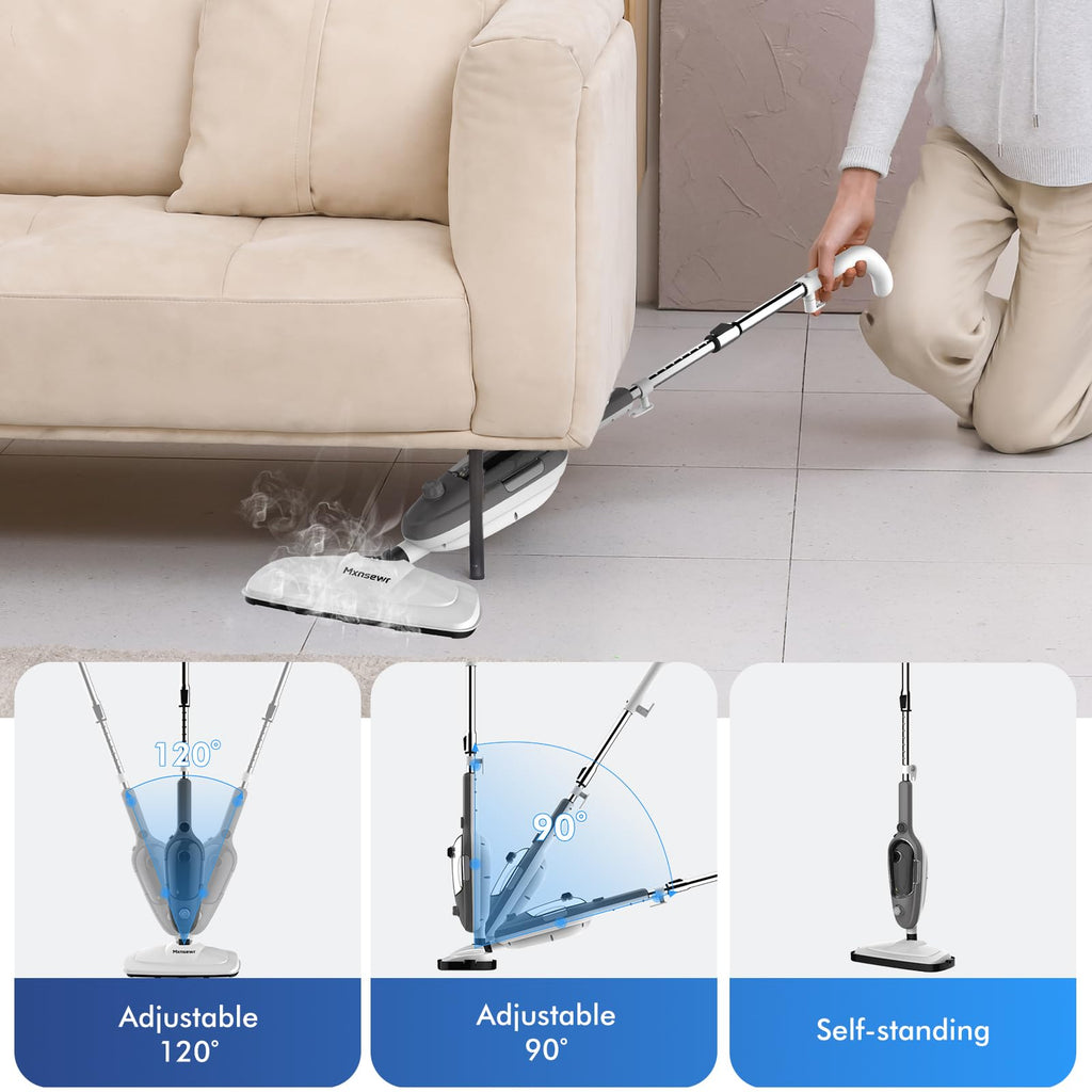 11-in-1 Handheld Detachable Adjustable Steam Mop R5663