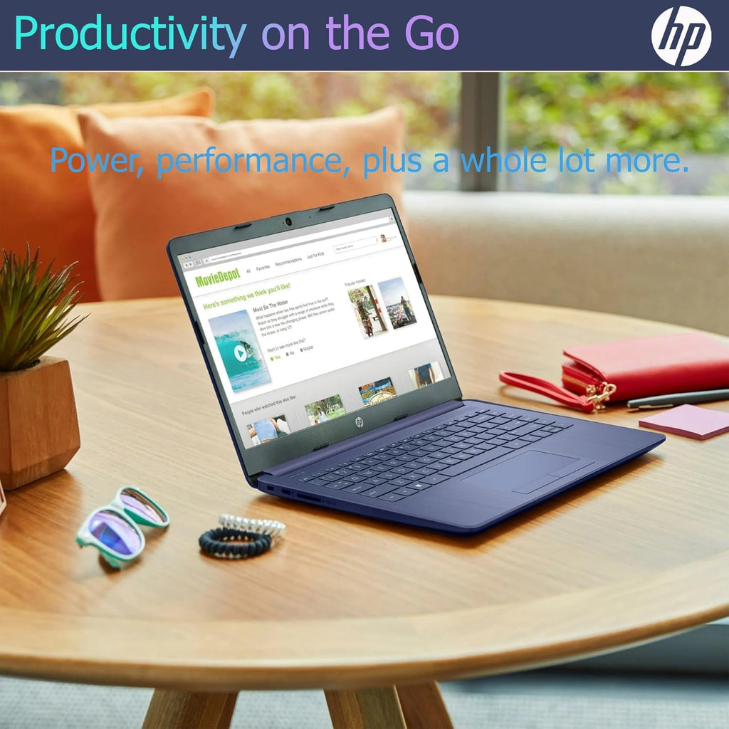 14" Ultral Light Thin Laptop, Quad-Core Intel Celeron, 16GB RAM, 564GB, Windows 11 S, Royal Blue X37924