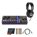 12-Channel Mixer & Headphones Bundle Y9311