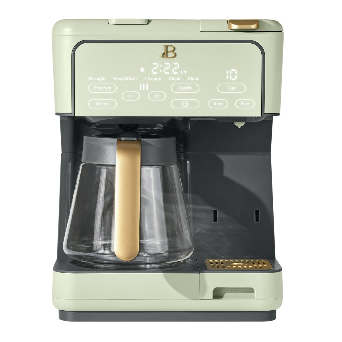12 Cup Programmable Drip Coffee Maker with Reusable Filter S7602