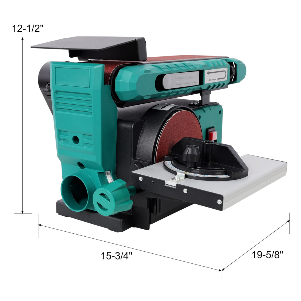 4" x 36" Belt and 6" Disc Benchtop Sander M87828