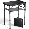 24"X 16" Adjustable Height Folding Camping Table Y859548