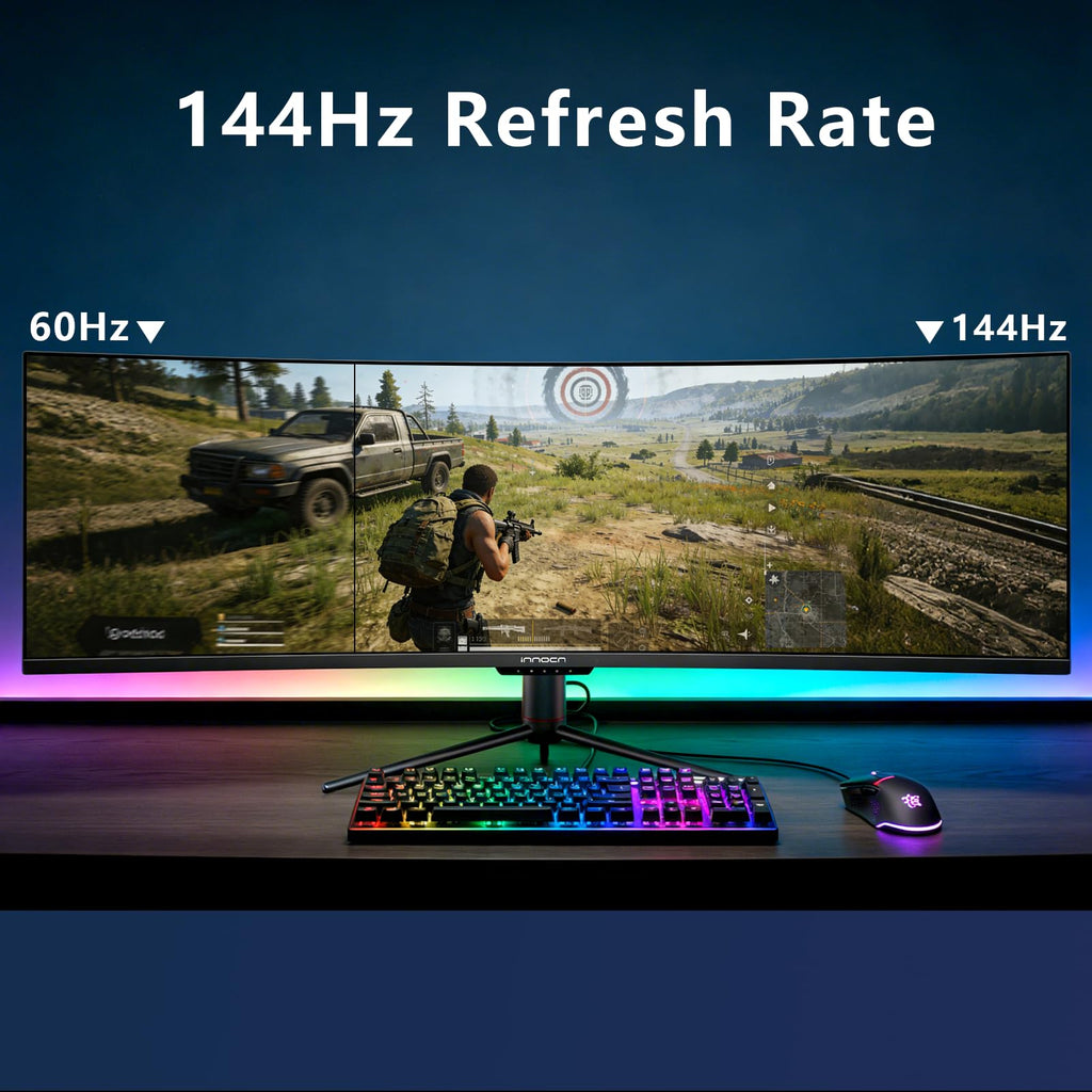 49" Curved Ultrawide 144Hz Monitor I34522