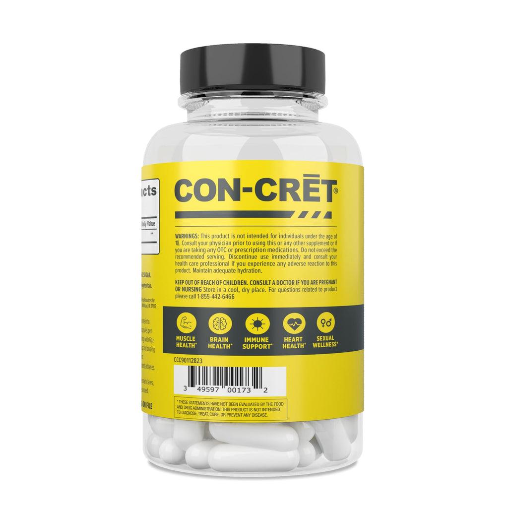 Creatine HCl Capsules 72 Count U54729