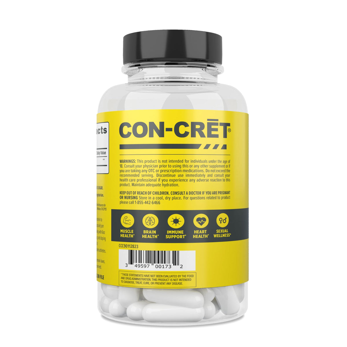 Creatine HCl Capsules 72 Count U54729