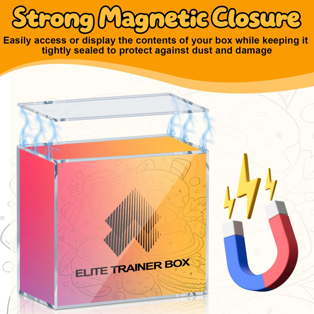 Acrylic Case 5mm with 6 Magnet Secure Closure B737469