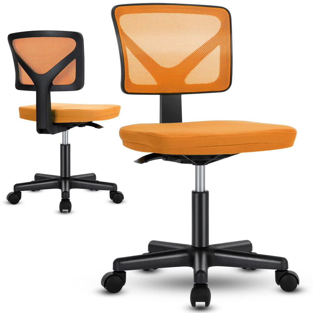 Armless Mesh Rolling Office Chair Z281646