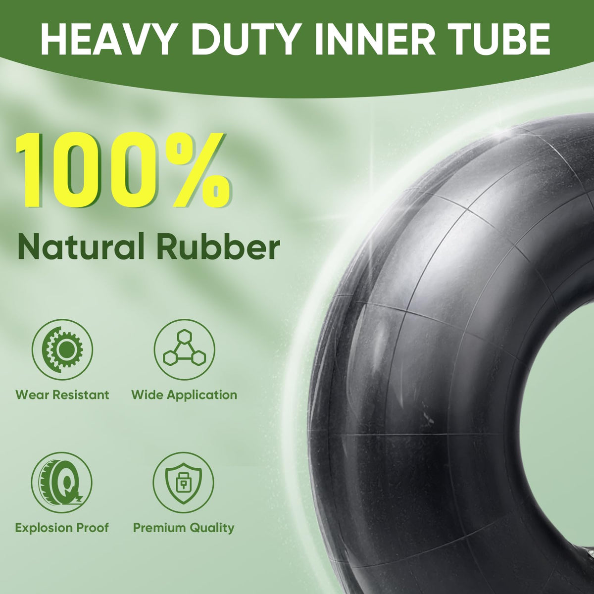 15x6.00-6 Lawn Mower Tires Inner Tube, 2 Pack G277532