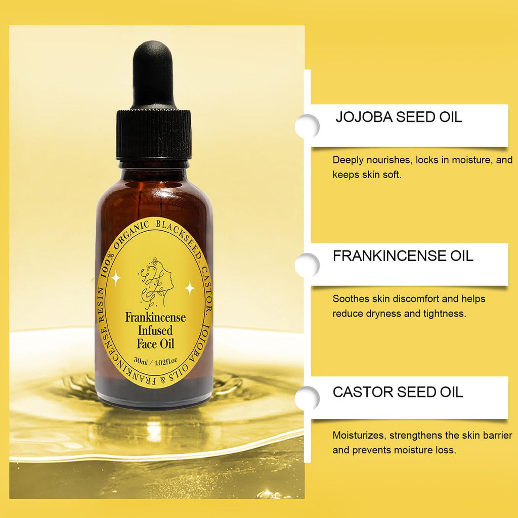 Frankincense Resin Oil Facial Serum 3PC P439