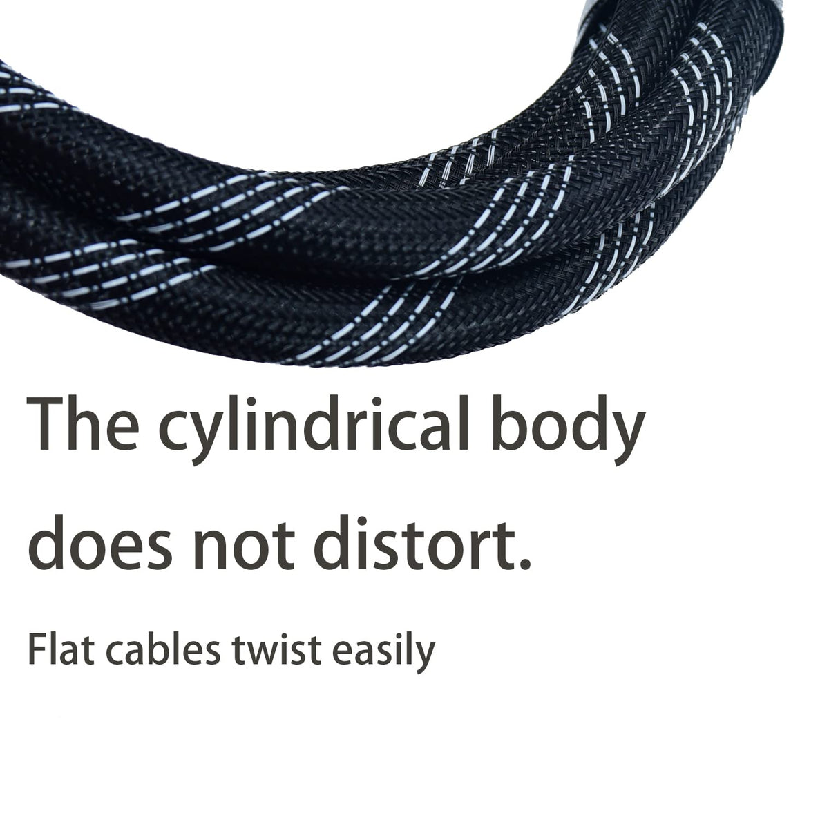 10ft 12awg Braided Speaker Cable V50738