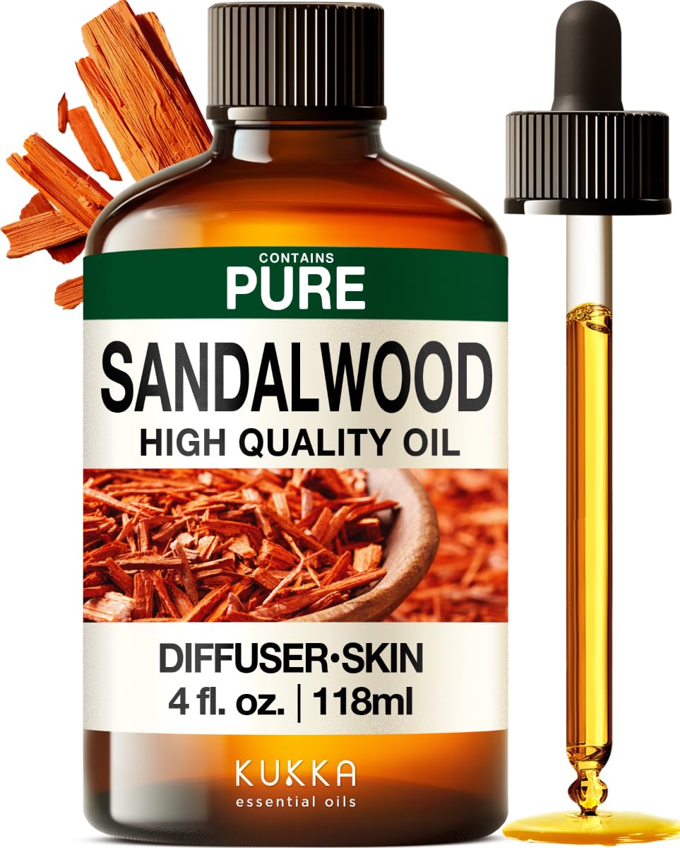 Sandalwood & Lavender Essential Oils Set 2x4 fl oz F458