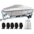 14-16 Ft Trailerable Waterproof Boat Cover X3351