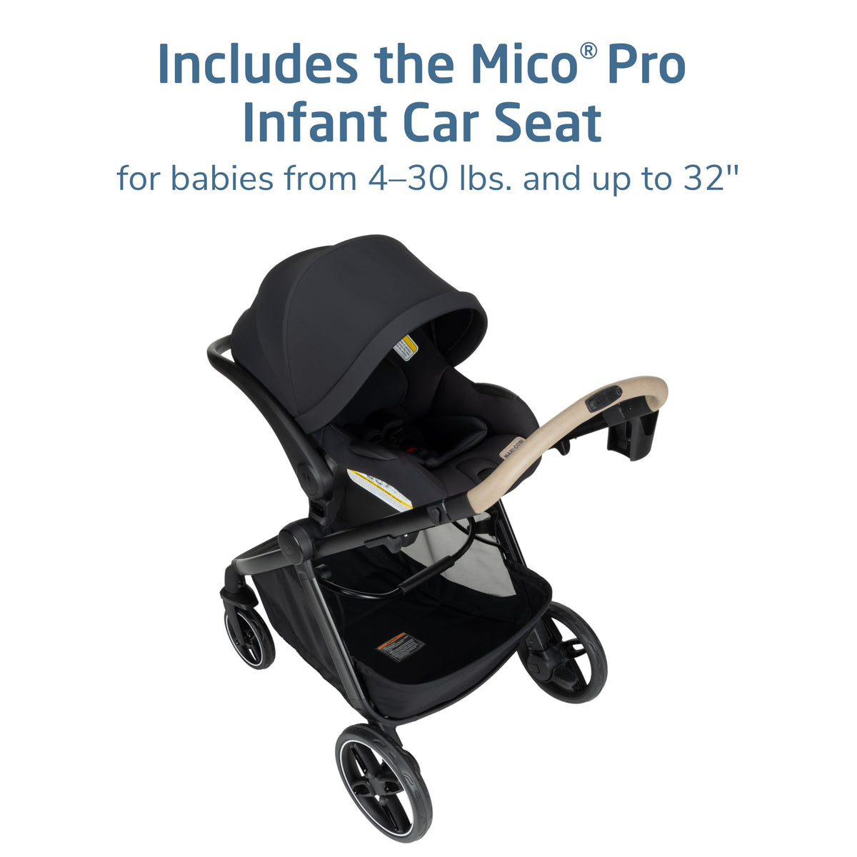 5-in-1 Travel System with Infant Car Seat and Stroller Combo P24212
