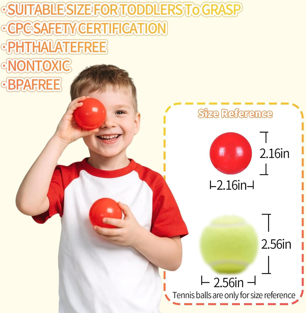 Plastic Balls for Ball Pit 50 100 200 pcs 2.2" Set V768