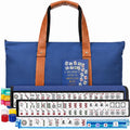 Mahjong Game Set with Racks, 166 Tiles & Bag Z4027