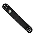 Black 36-Inch Nylon Felt Lined Straight Cinch N5482